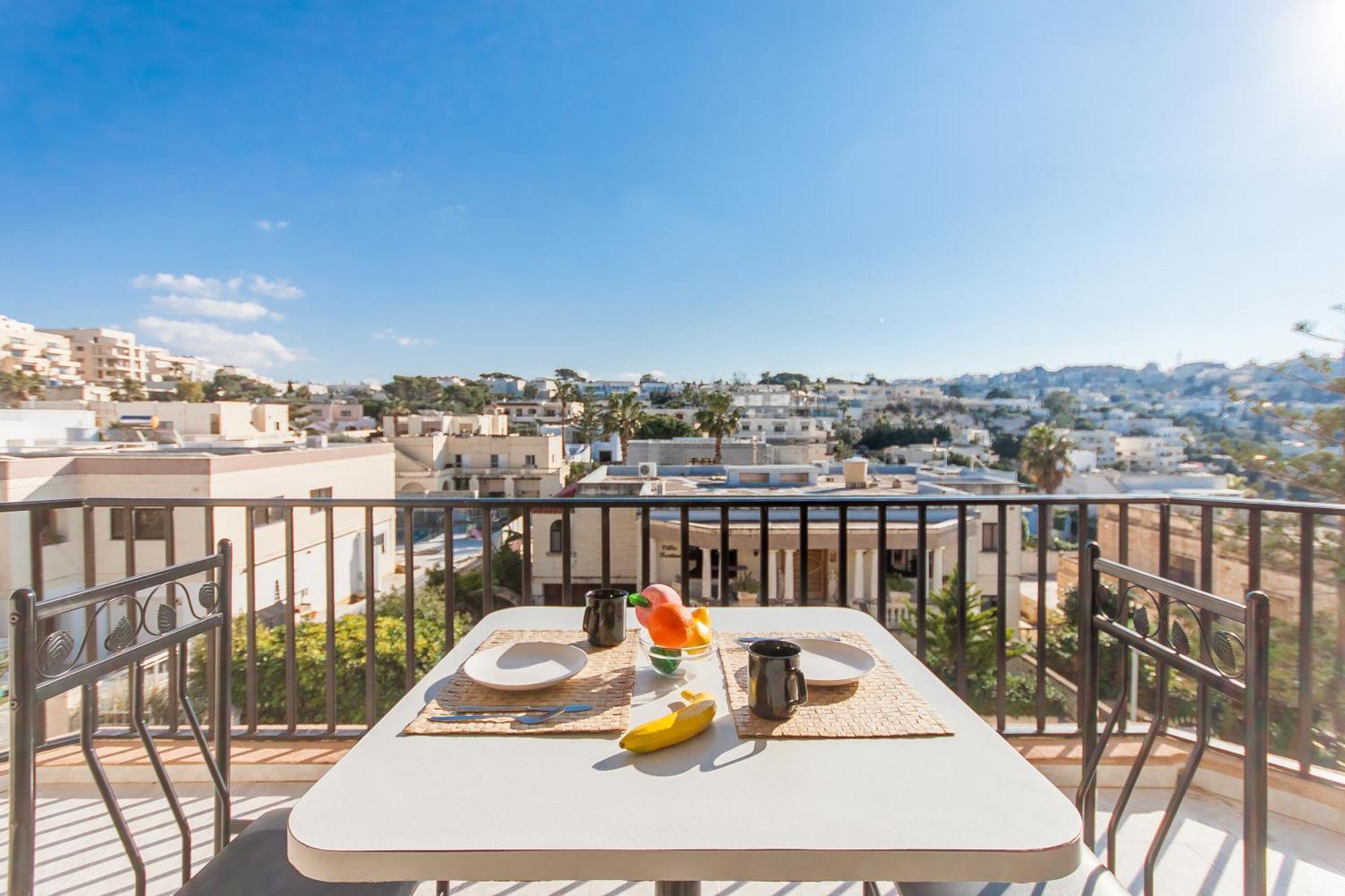 Pool & Sea Merill Apartments Mellieħa Extérieur photo